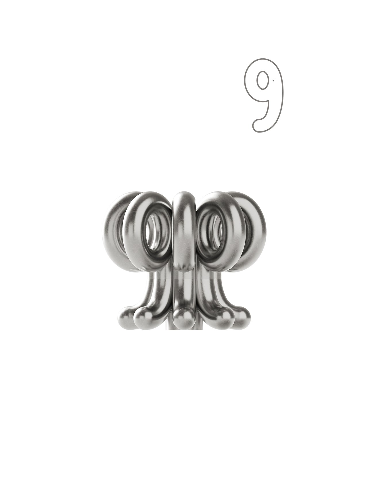 DIGIT NINE Candlestick