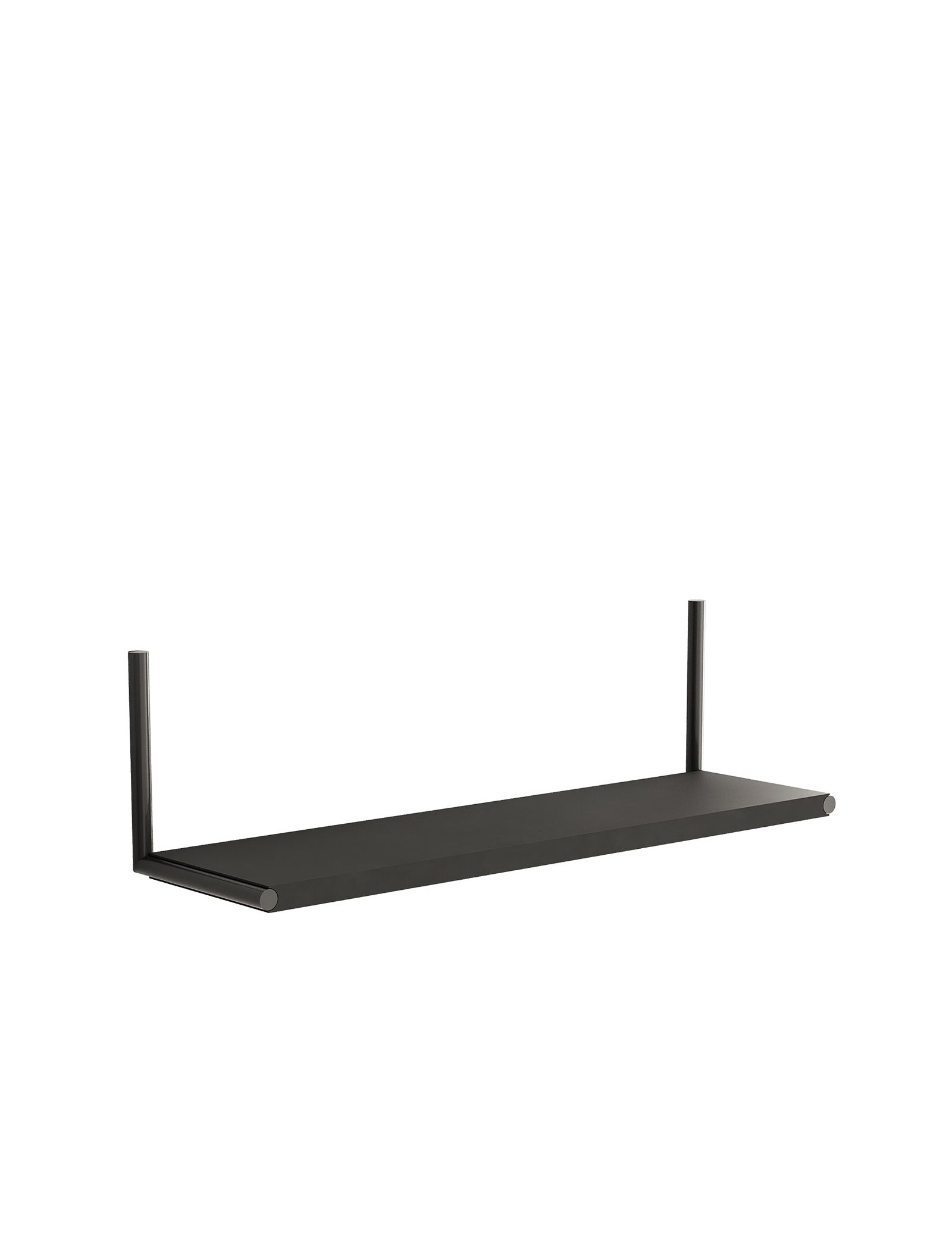 ELLE Shelf – Color black wall-mounted shelf adjustable up or down for books, pictures, and memories with expandable design.