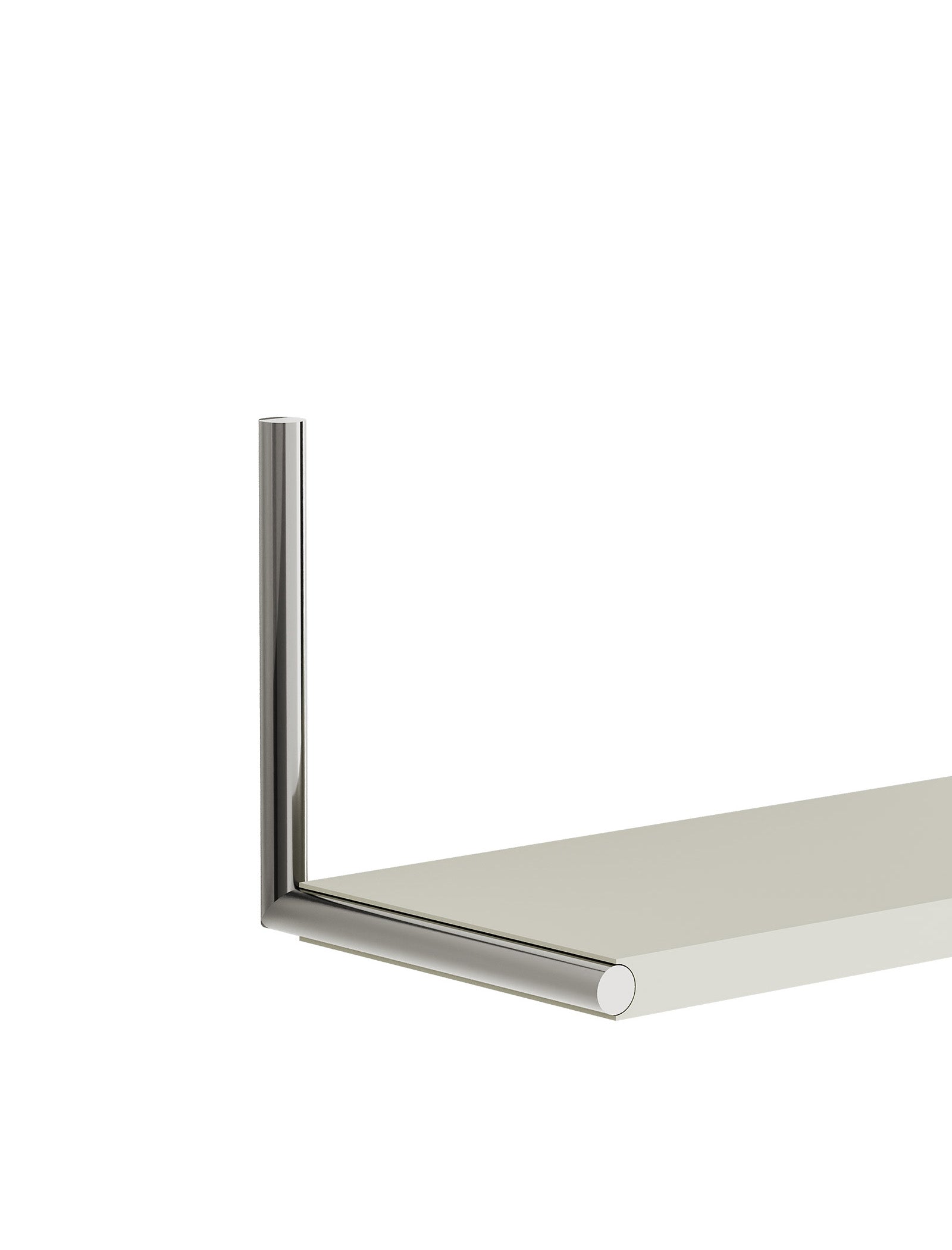 ELLE Shelf – Color minimalist modern shelf with metal frame and neutral shelf surface for flexible mounting options.