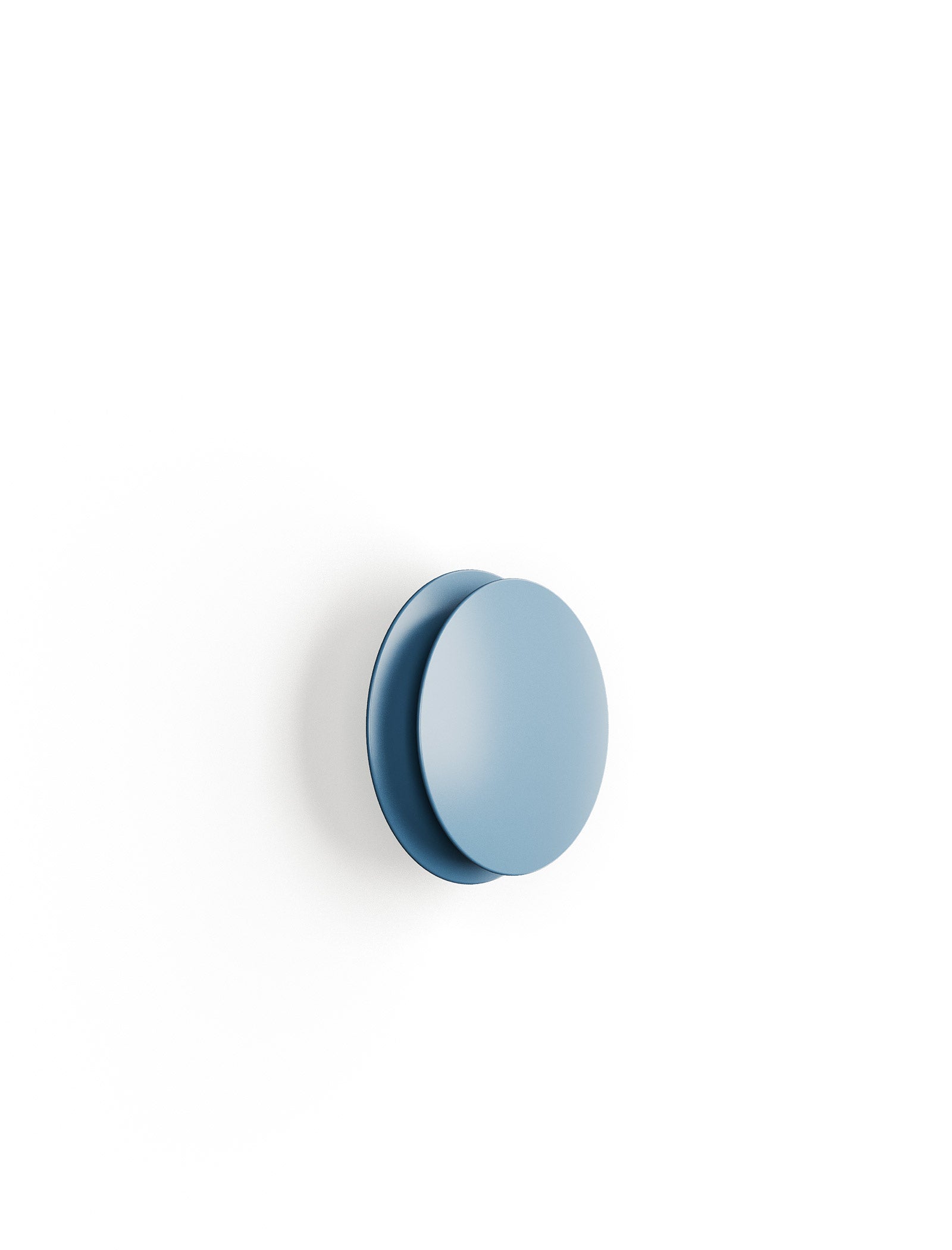 ACCORDION Hook - M1 with modern blue circular design, perfect for hanging jackets, bags, and more.