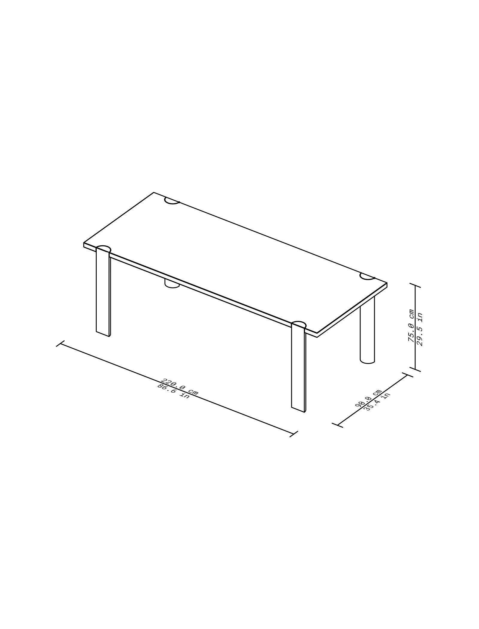 EVERYDAY Table is a solid wood dining table with four rounded legs, designed for daily use and available in four colors.