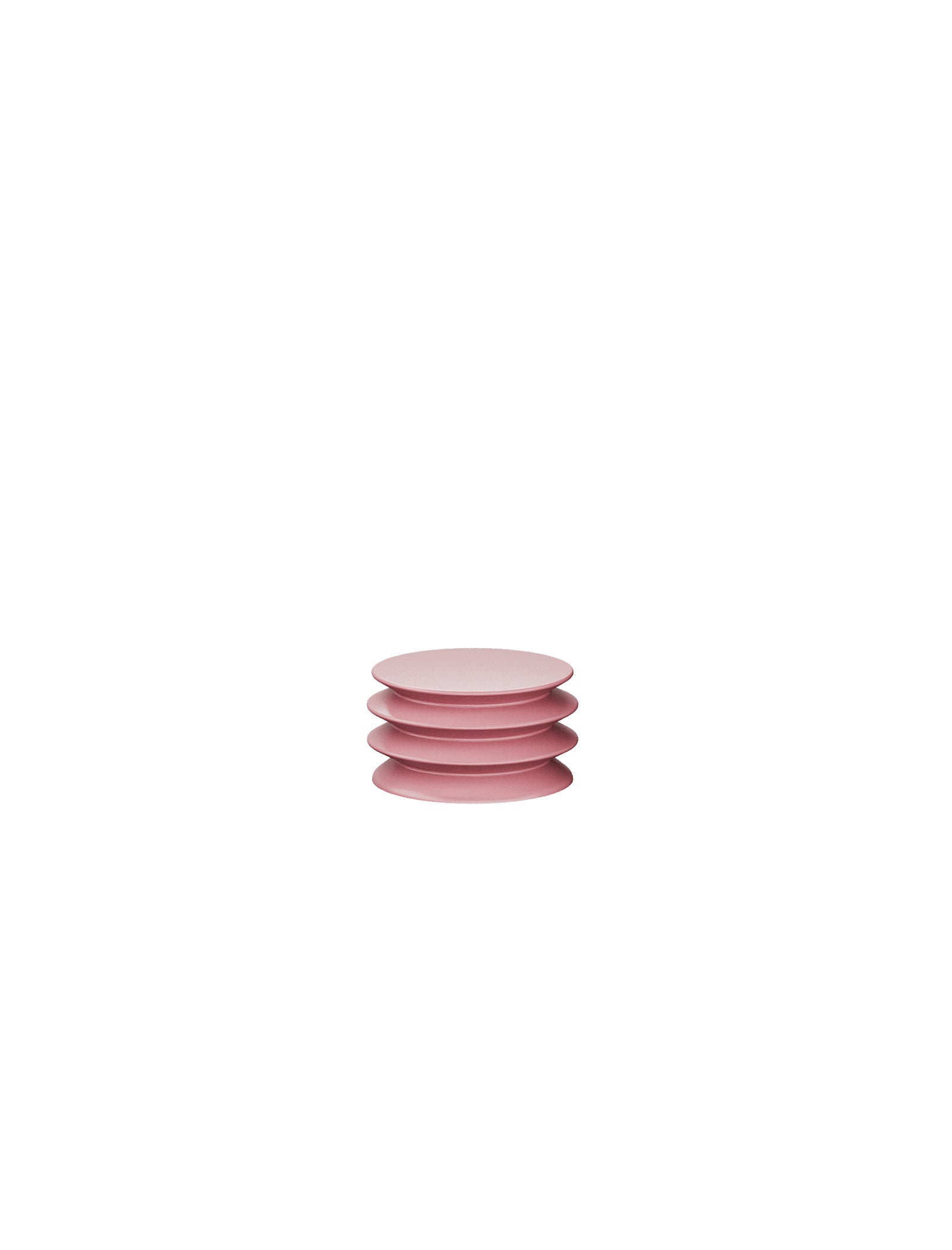 ACCORDION Hook - S1 showing pink layered discs design for wall hanging and organizing items.